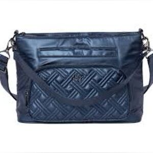 Lug Navy Blue Crossbody Bag
